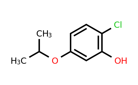CAS 1243374-18-6 | 2-Chloro-5-(propan-2-yloxy)phenol