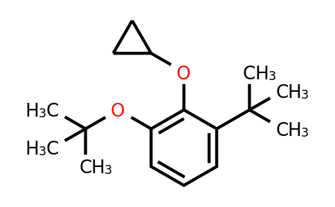 CAS 1243374-25-5 | 1-Tert-butoxy-3-tert-butyl-2-cyclopropoxybenzene