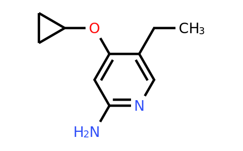 CAS 1243374-27-7 | 4-Cyclopropoxy-5-ethylpyridin-2-amine