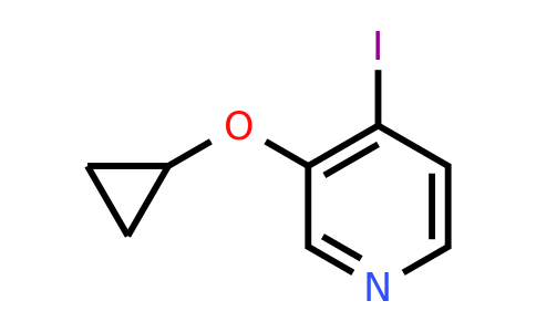 CAS 1243374-32-4 | 3-Cyclopropoxy-4-iodopyridine