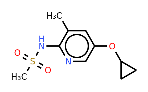 CAS 1243374-35-7 | N-(5-cyclopropoxy-3-methylpyridin-2-YL)methanesulfonamide