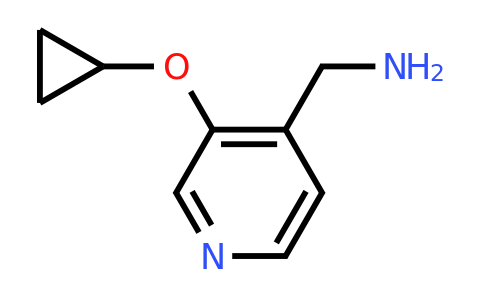 CAS 1243374-43-7 | (3-Cyclopropoxypyridin-4-YL)methanamine