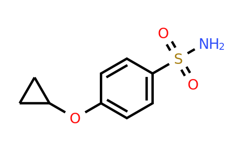 CAS 1243374-49-3 | 4-Cyclopropoxybenzene-1-sulfonamide