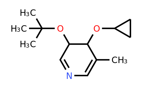 CAS 1243374-52-8 | 3-Tert-butoxy-4-cyclopropoxy-5-methyl-3,4-dihydropyridine