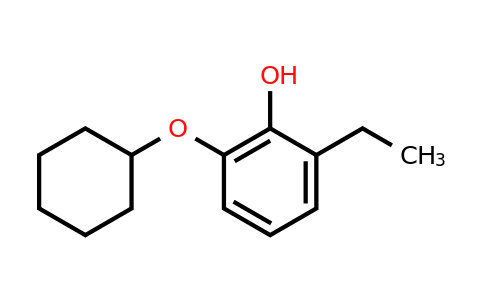 CAS 1243374-56-2 | 2-(Cyclohexyloxy)-6-ethylphenol