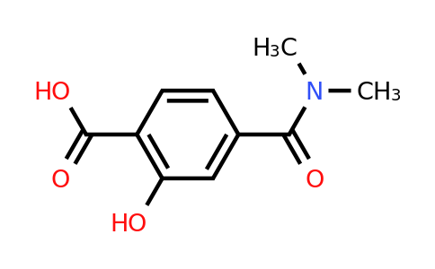 CAS 1243374-58-4 | 4-(Dimethylcarbamoyl)-2-hydroxybenzoic acid