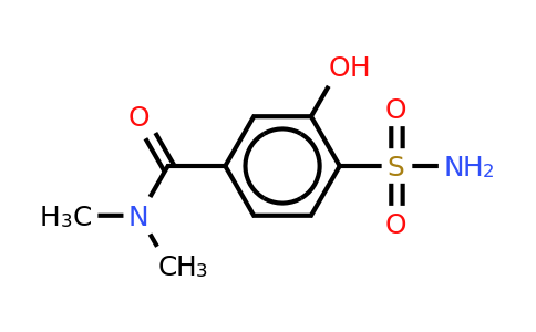 CAS 1243374-62-0 | 3-Hydroxy-N,n-dimethyl-4-sulfamoylbenzamide