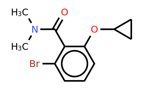 CAS 1243374-66-4 | 2-Bromo-6-cyclopropoxy-N,n-dimethylbenzamide