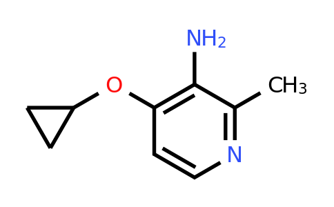 CAS 1243374-68-6 | 4-Cyclopropoxy-2-methylpyridin-3-amine