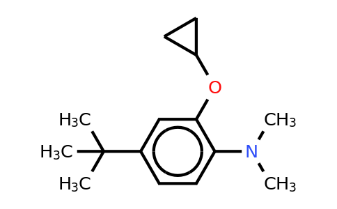 CAS 1243374-70-0 | 4-Tert-butyl-2-cyclopropoxy-N,n-dimethylaniline