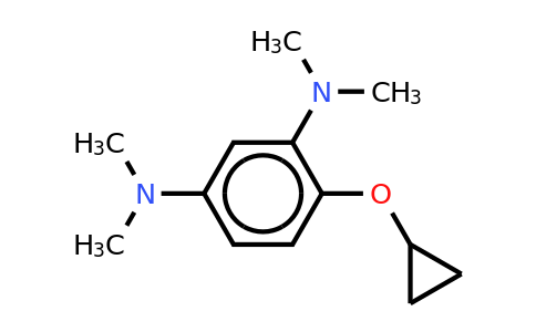 CAS 1243374-86-8 | 4-Cyclopropoxy-N1,N1,N3,N3-tetramethylbenzene-1,3-diamine
