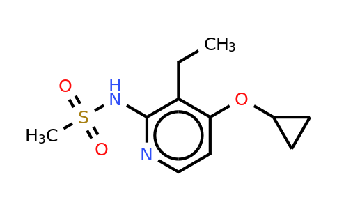 CAS 1243374-96-0 | N-(4-cyclopropoxy-3-ethylpyridin-2-YL)methanesulfonamide