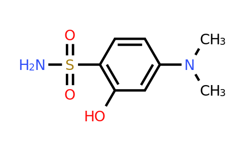 CAS 1243374-99-3 | 4-(Dimethylamino)-2-hydroxybenzene-1-sulfonamide