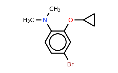 CAS 1243375-06-5 | 4-Bromo-2-cyclopropoxy-N,n-dimethylaniline