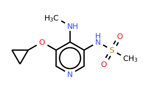 CAS 1243375-10-1 | N-(5-cyclopropoxy-4-(methylamino)pyridin-3-YL)methanesulfonamide