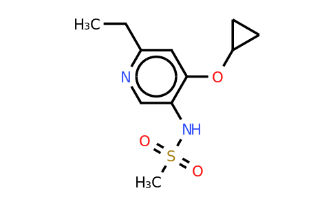 CAS 1243375-21-4 | N-(4-cyclopropoxy-6-ethylpyridin-3-YL)methanesulfonamide