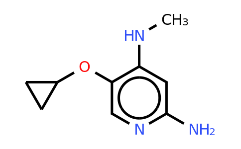 CAS 1243375-28-1 | 5-Cyclopropoxy-4-N-methylpyridine-2,4-diamine