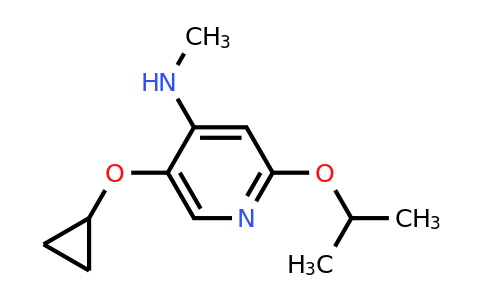 CAS 1243375-33-8 | 5-Cyclopropoxy-2-isopropoxy-N-methylpyridin-4-amine