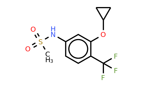 CAS 1243375-40-7 | N-(3-cyclopropoxy-4-(trifluoromethyl)phenyl)methanesulfonamide