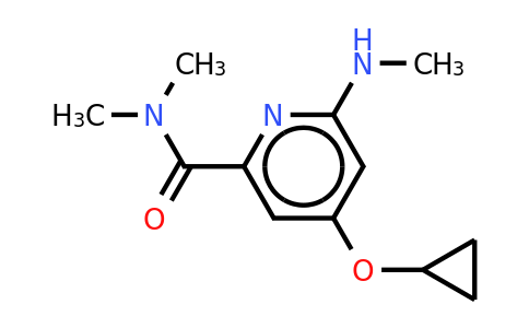CAS 1243375-43-0 | 4-Cyclopropoxy-N,n-dimethyl-6-(methylamino)picolinamide