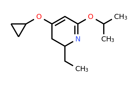 CAS 1243375-44-1 | 4-Cyclopropoxy-2-ethyl-6-isopropoxy-2,3-dihydropyridine