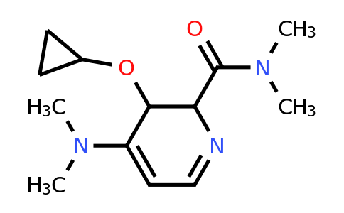 CAS 1243375-46-3 | 3-Cyclopropoxy-4-(dimethylamino)-N,n-dimethyl-2,3-dihydropyridine-2-carboxamide