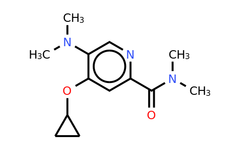 CAS 1243375-53-2 | 4-Cyclopropoxy-5-(dimethylamino)-N,n-dimethylpicolinamide
