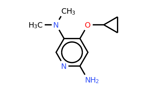 CAS 1243375-60-1 | 4-Cyclopropoxy-5-N,5-N-dimethylpyridine-2,5-diamine