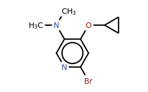 CAS 1243375-64-5 | 6-Bromo-4-cyclopropoxy-N,n-dimethylpyridin-3-amine