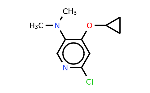 CAS 1243375-69-0 | 6-Chloro-4-cyclopropoxy-N,n-dimethylpyridin-3-amine