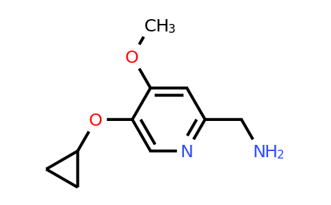 CAS 1243375-74-7 | (5-Cyclopropoxy-4-methoxypyridin-2-YL)methanamine