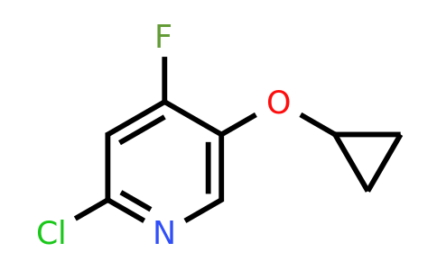 CAS 1243375-83-8 | 2-Chloro-5-cyclopropoxy-4-fluoropyridine