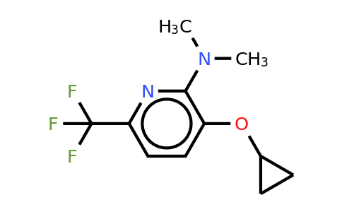 CAS 1243375-91-8 | 3-Cyclopropoxy-N,n-dimethyl-6-(trifluoromethyl)pyridin-2-amine