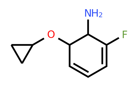 CAS 1243376-11-5 | 6-Cyclopropoxy-2-fluorocyclohexa-2,4-dienamine