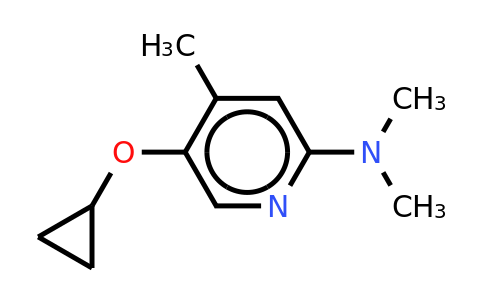 CAS 1243376-21-7 | 5-Cyclopropoxy-N,n,4-trimethylpyridin-2-amine