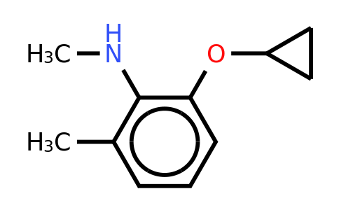CAS 1243376-44-4 | 2-Cyclopropoxy-N,6-dimethylaniline