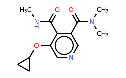 CAS 1243376-53-5 | 5-Cyclopropoxy-N3,N3,N4-trimethylpyridine-3,4-dicarboxamide