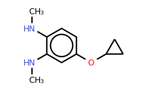 CAS 1243376-69-3 | 4-Cyclopropoxy-1-N,2-N-dimethylbenzene-1,2-diamine