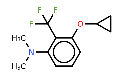 CAS 1243376-70-6 | 3-Cyclopropoxy-N,n-dimethyl-2-(trifluoromethyl)aniline