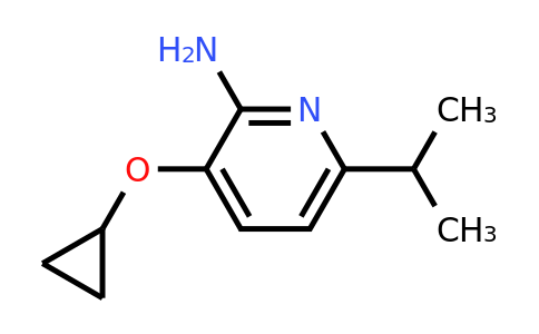 CAS 1243376-71-7 | 3-Cyclopropoxy-6-(propan-2-YL)pyridin-2-amine