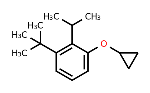 CAS 1243376-72-8 | 1-Tert-butyl-3-cyclopropoxy-2-isopropylbenzene