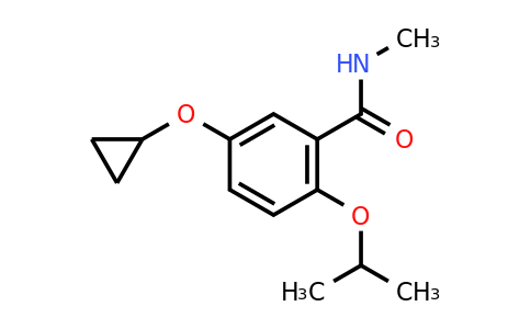 CAS 1243376-96-6 | 5-Cyclopropoxy-2-isopropoxy-N-methylbenzamide