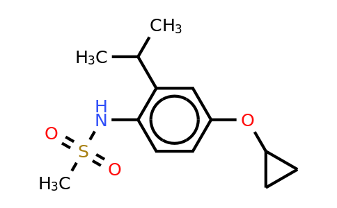 CAS 1243377-00-5 | N-(4-cyclopropoxy-2-isopropylphenyl)methanesulfonamide