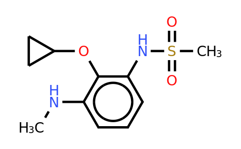 CAS 1243377-08-3 | N-(2-cyclopropoxy-3-(methylamino)phenyl)methanesulfonamide