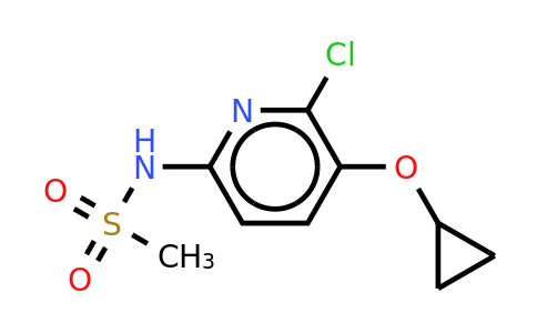CAS 1243377-12-9 | N-(6-chloro-5-cyclopropoxypyridin-2-YL)methanesulfonamide