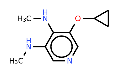 CAS 1243377-13-0 | 5-Cyclopropoxy-3-N,4-N-dimethylpyridine-3,4-diamine
