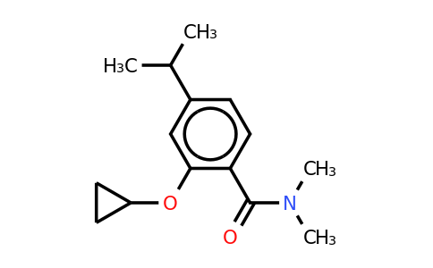 CAS 1243377-22-1 | 2-Cyclopropoxy-4-isopropyl-N,n-dimethylbenzamide