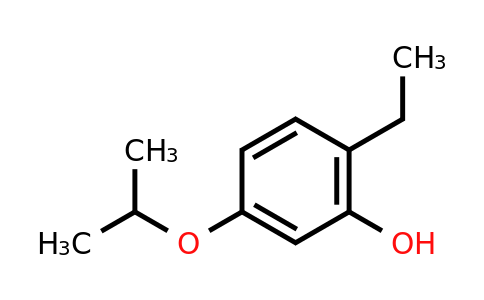 CAS 1243377-27-6 | 2-Ethyl-5-(propan-2-yloxy)phenol