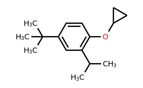 CAS 1243377-35-6 | 4-Tert-butyl-1-cyclopropoxy-2-isopropylbenzene