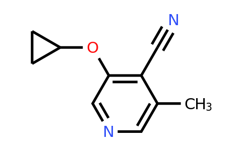 CAS 1243377-46-9 | 3-Cyclopropoxy-5-methylisonicotinonitrile